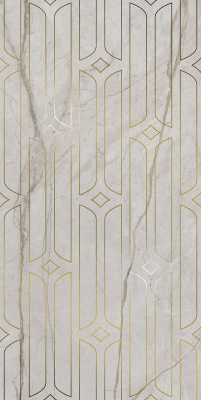 Декор Ифран серый светлый глянцевый обрезной 60x119,5x0,9 Декор Ифран серый светлый глянцевый обрезной 60x119,5x0,9
