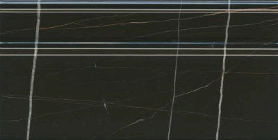Плинтус Греппи черный глянцевый обрезной 20x40x1,6