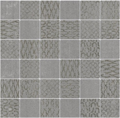 Декор Про Дабл серый темный мозаичный 30x30x1,1