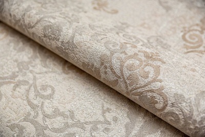 Обои виниловые Флора мотив, бежевый