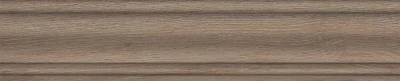 Плинтус Тровазо бежевый тёмный матовый 39,8x8x1,55