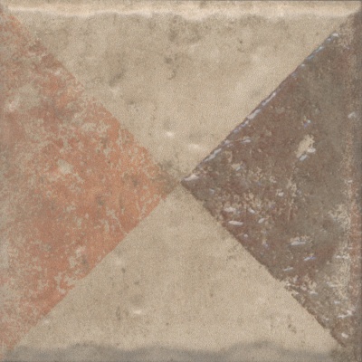 Декор Спартель 4 бежевый матовый 9,8x9,8x0,7