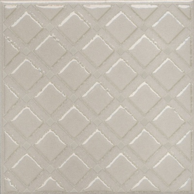 Декор Бахия 1 серый светлый глянцевый 9,8x9,8x0,7 Декор Бахия 1 серый светлый глянцевый 9,8x9,8x0,7