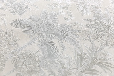 Обои виниловые Оазис мотив, cерый, белый