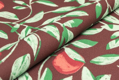 Обои виниловые на флизелиновой основе Шафран мотив, красный, апельсины Обои виниловые на флизелиновой основе Шафран мотив, красный, апельсины