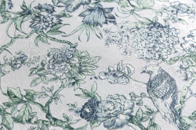 Обои виниловые Азулежу мотив, светло-голубой Обои виниловые Азулежу мотив, светло-голубой